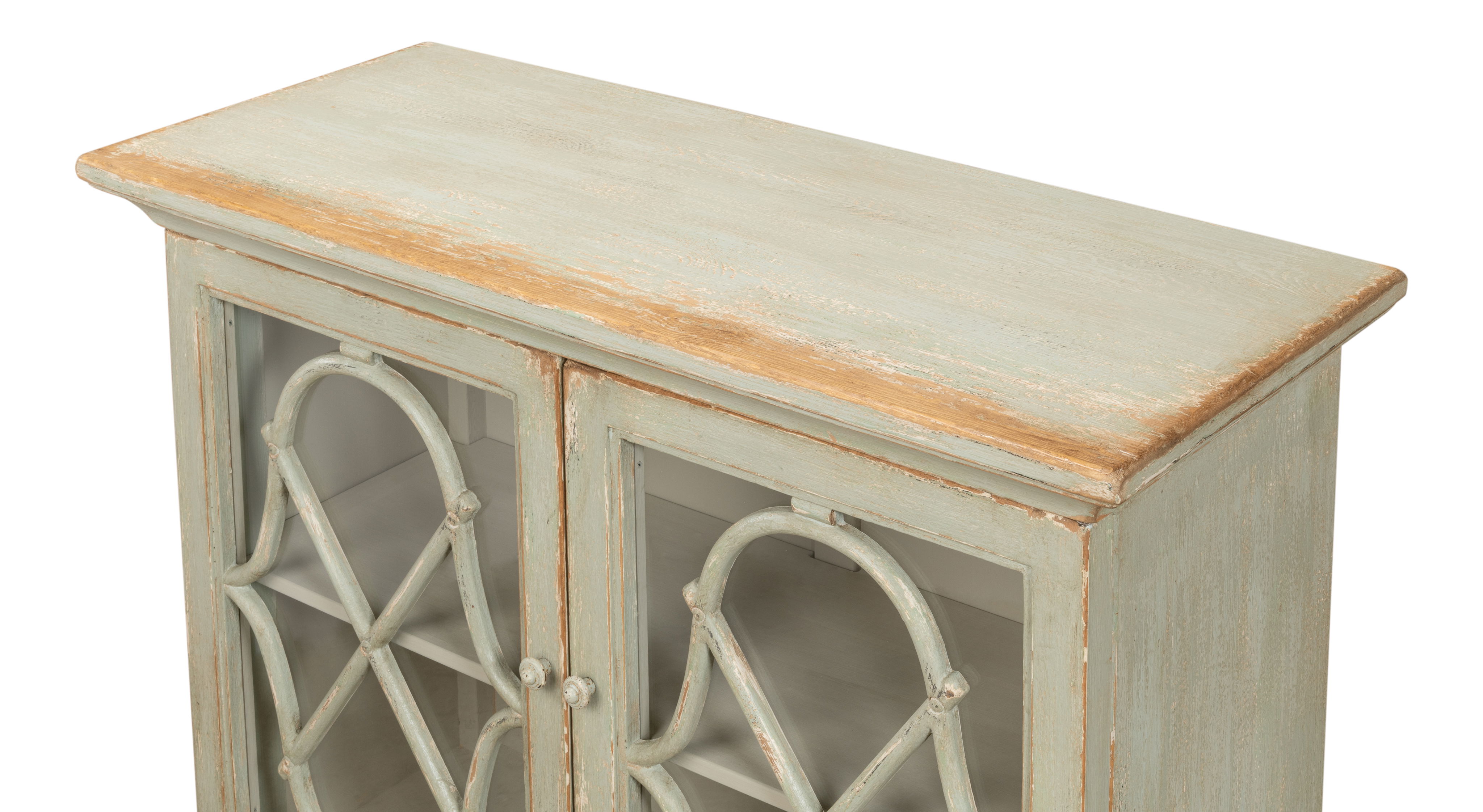 Sonya Commode, Sage, Cabinets & Chest by Sarreid, 46" length x 19" width x 35" height View 10