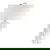 Malena Glossy White Table Lamp thumbnail 0