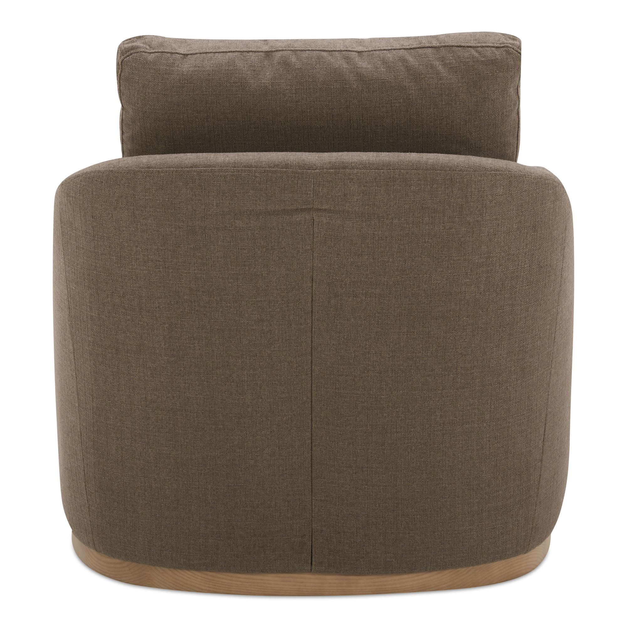 Linden Swivel Chair Soft Taupe large image 