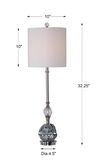 Elody Blue Gray Buffet Lamp thumbnail 2