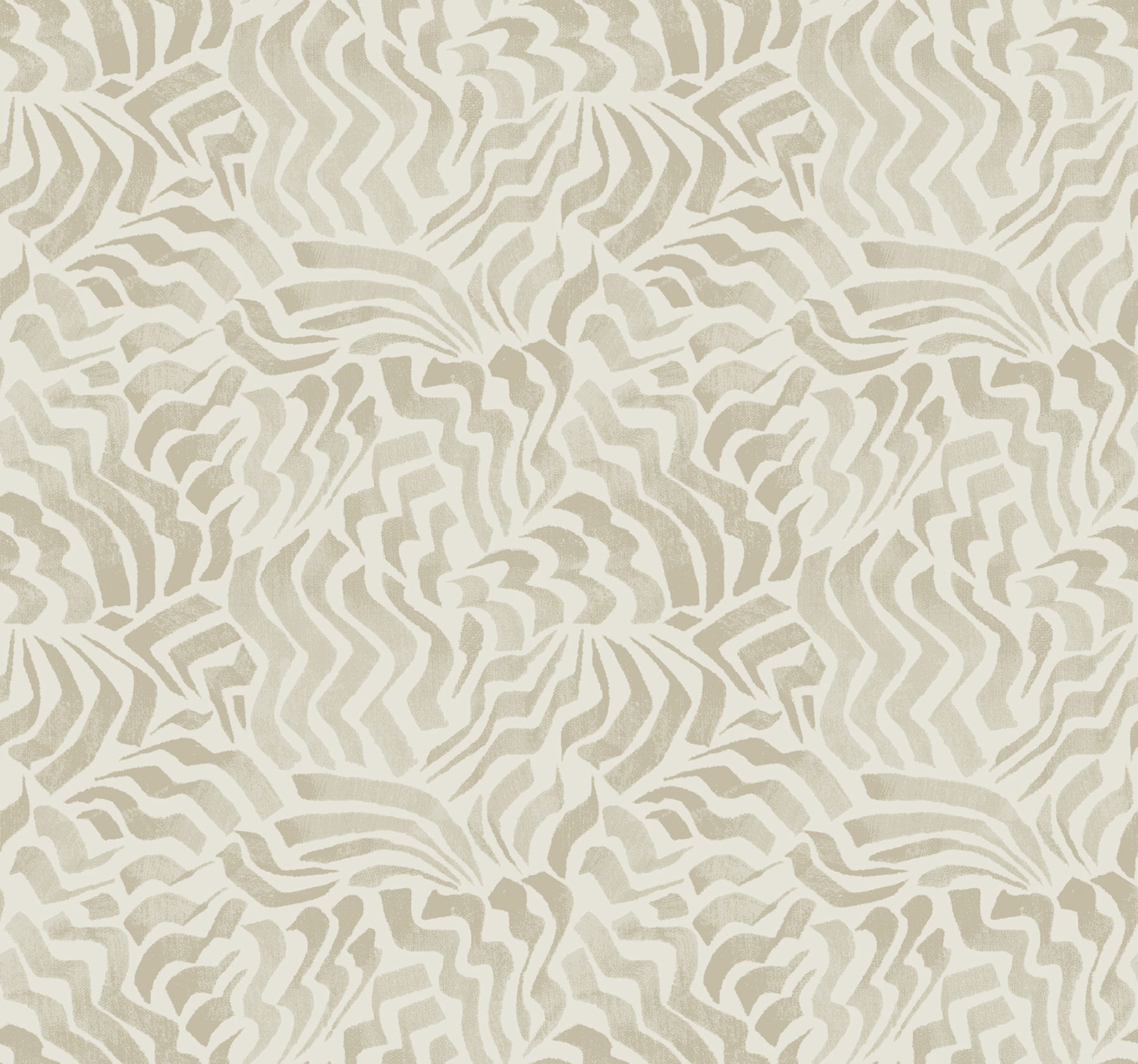 Zora Wave Taupe Wallpaper large image 