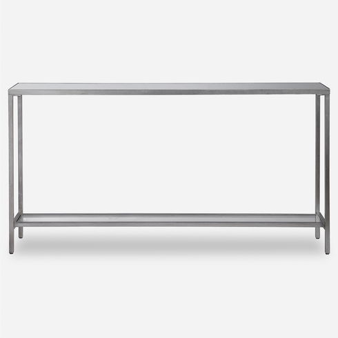 Hayley Silver Console Table
