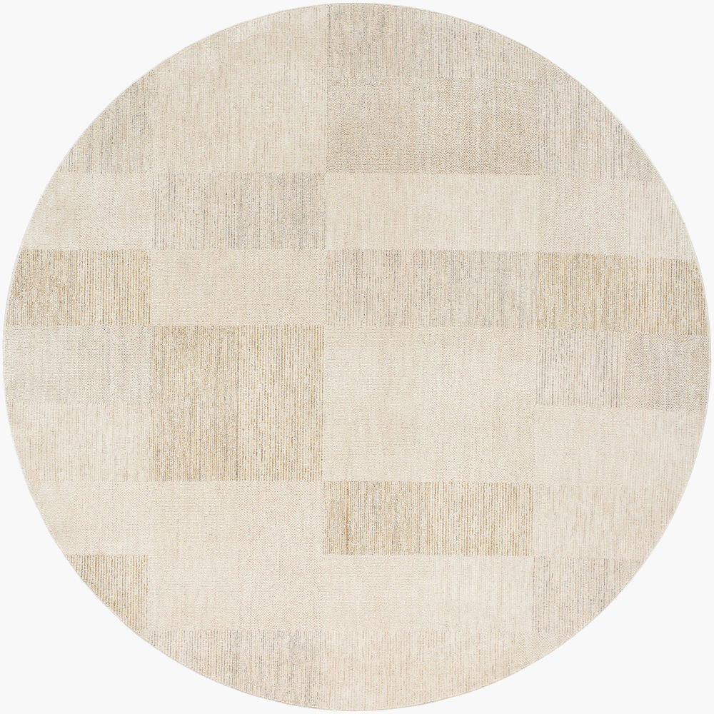 Emory Machine Woven Rug, by Surya, 6'11.46" length x 6'11.46" width