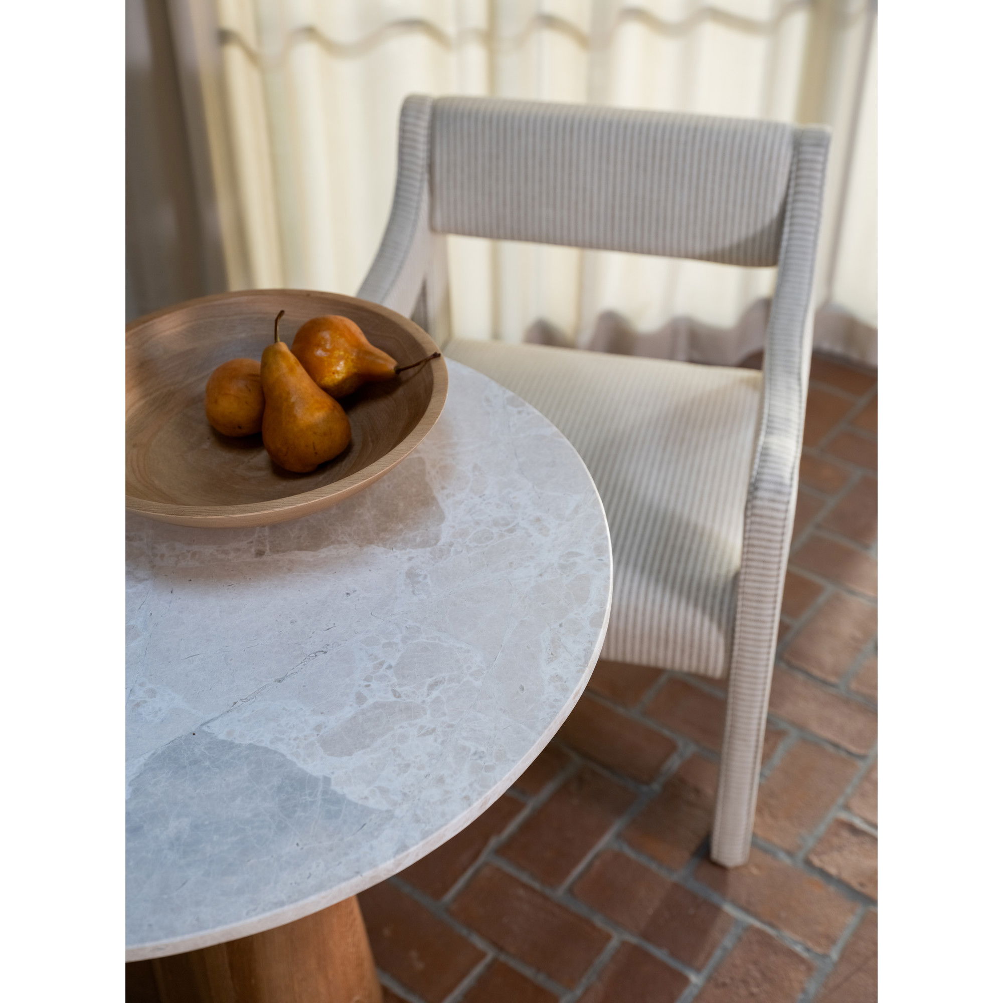 Sage Cafe Table Cosmos Marble, Coffee Table by Moe's Home, 30" width x 30" height x 30" depth View 6