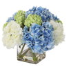 Providence Hydrangea Bouquet, Artificial Plants & Flower by Uttermost, 16.25" width x 13.62" height x 16.25" depth thumbnail 3