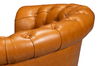 Bastian Armchair, Tan Brown Leather thumbnail 15