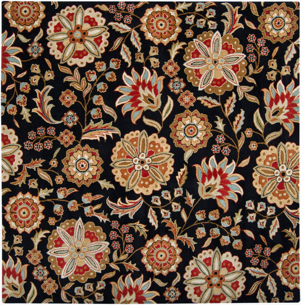 Athena Handmade Rug, by Surya, 8' length x 8' width