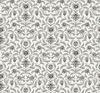 Vintage Blooms Grey Wallpaper thumbnail 0