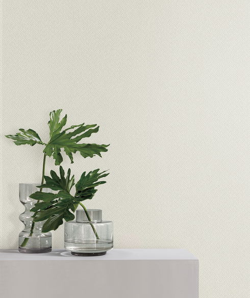 Give & Take Light Beige Wallpaper