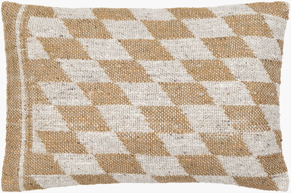 Lewis Lumbar Pillow, Decorative Pillow by Surya, 14" length x 22" width