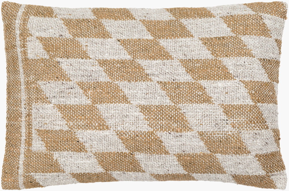 Lewis Lumbar Pillow, Decorative Pillow by Surya, 14" length x 22" width