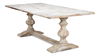 *Lionisio Trestle Table,Disrupted White, Dining Table by Sarreid, 84" length x 41" width x 30" height thumbnail 10