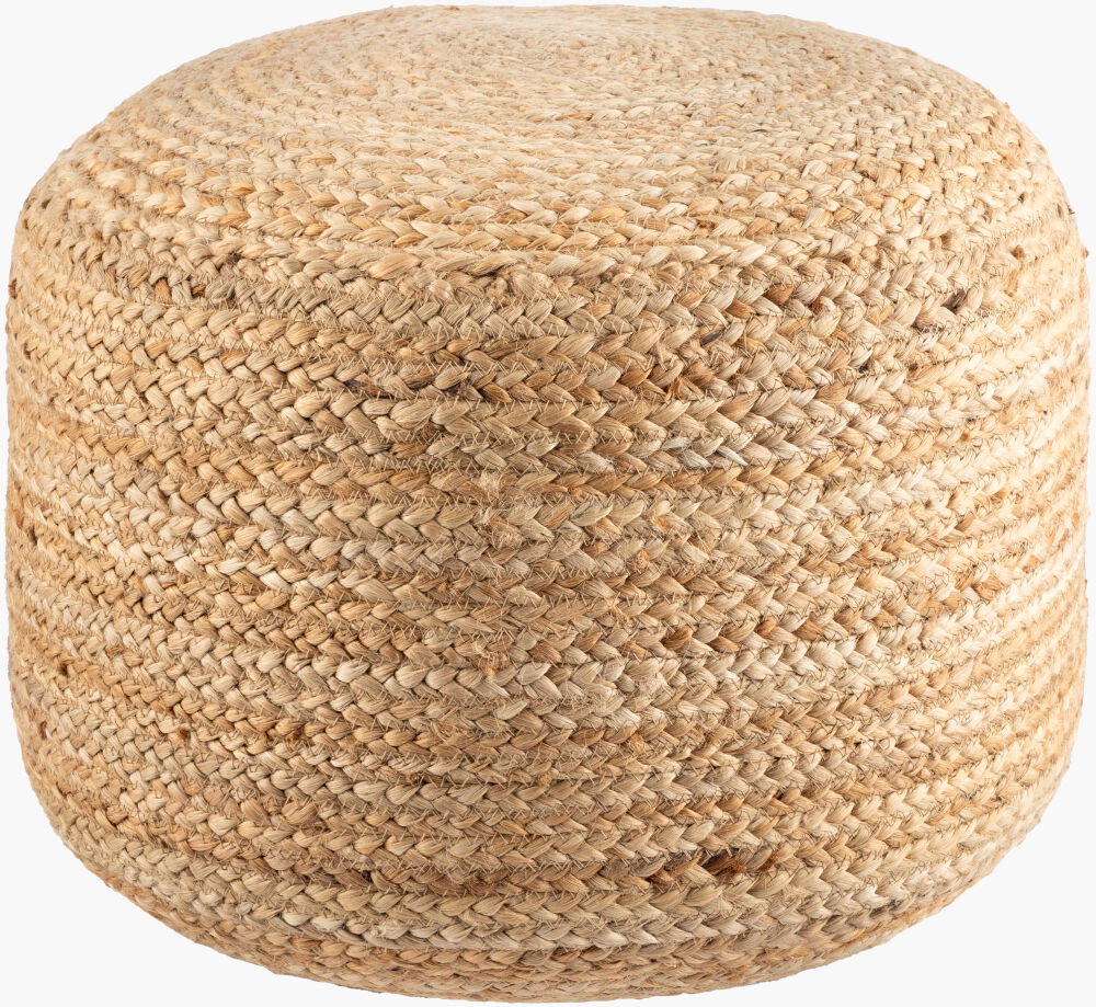 Budapest Pouf, Ottoman by Surya, 18" width x 14" height