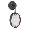 Maxin Dark Bronze 1 Light Sconce, by Uttermost, 6.12" width x 1'3" height x 5.25" depth thumbnail 3