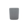 Sandy Rolling Dining Chair Grey, by Moe's Home, 26" width x 32" height x 26.5" depth thumbnail 4
