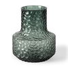 Jolene 7' Green Waterglass Glass Vase, by Mercana, 6.3" length x 6.3" width x 7.2" height thumbnail 1