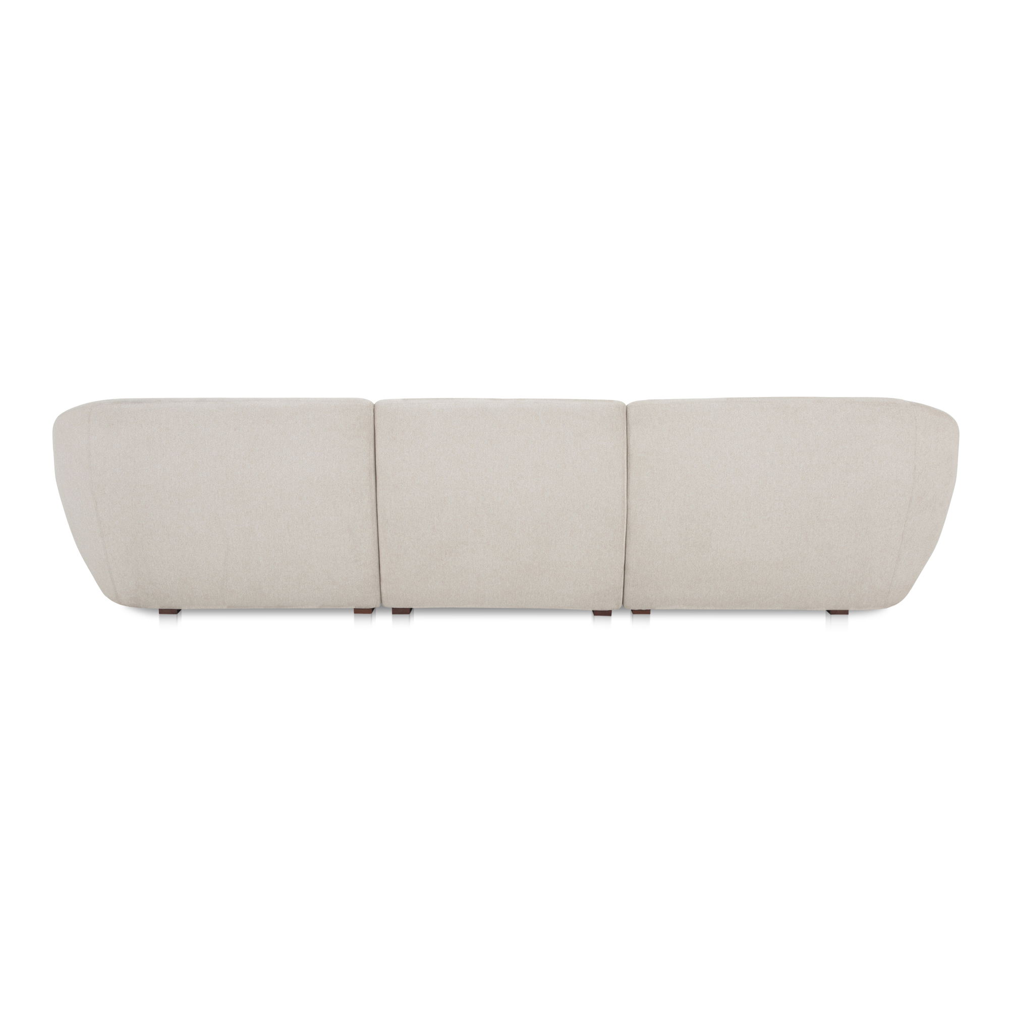 Amelia Lounge Modular Left Sectional Warm White large image 