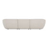 Amelia Lounge Modular Left Sectional Warm White thumbnail 5