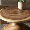 Lynx Hourglass Accent Table, Side & End Table by Uttermost, 17.5" width x 20" height x 17.5" depth thumbnail 6