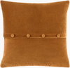Corduroy Quarters Accent Pillow, Decorative Pillow by Surya, 18" length x 18" width thumbnail