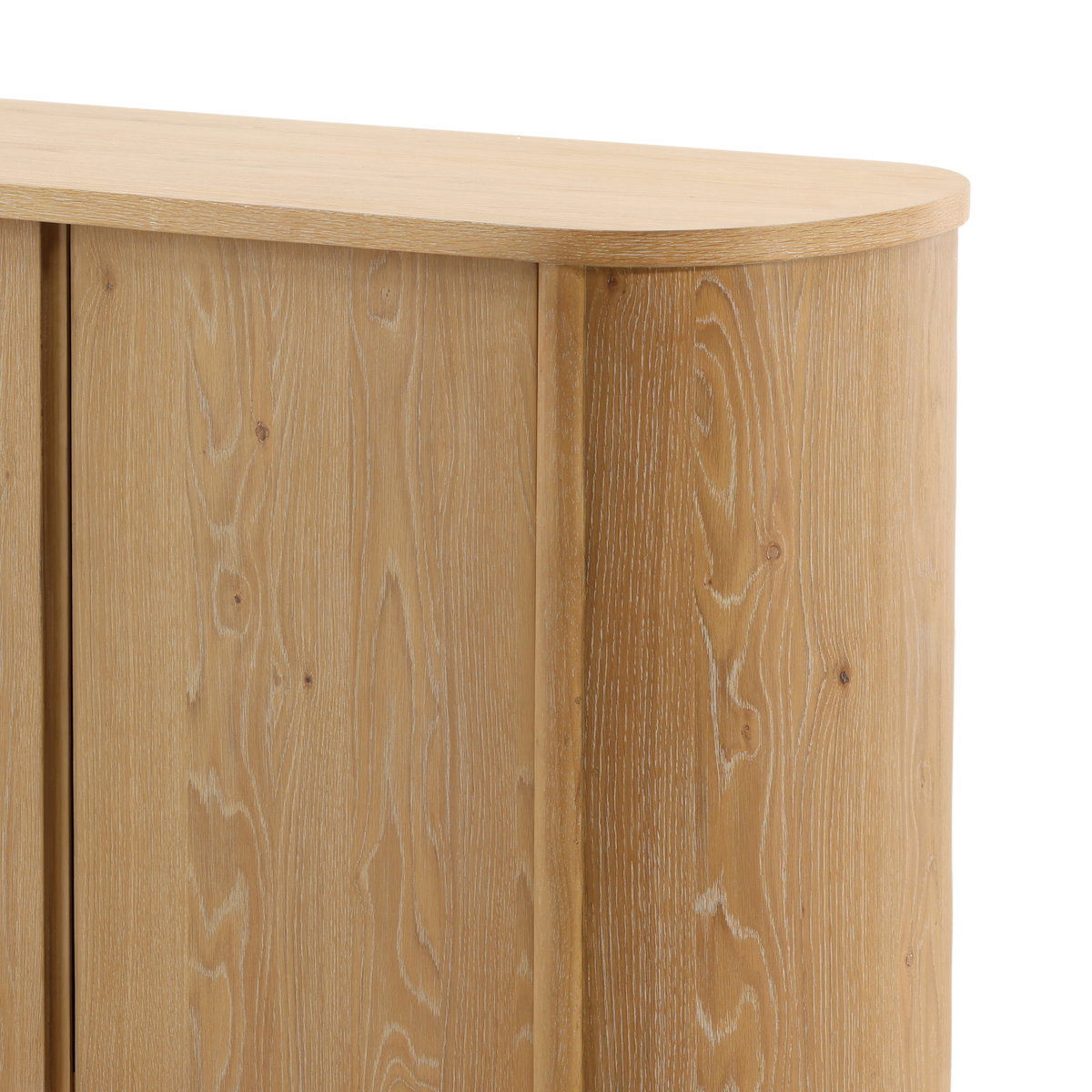 Raelyn Sideboard Natural, Sideboards & Buffet by Dovetail, 84.1" width x 34" height x 18.1" depth View 6