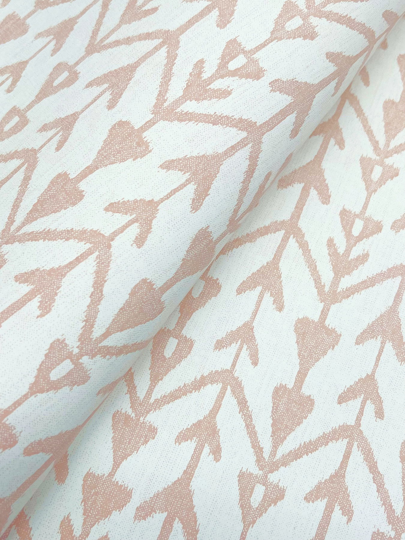 Martigue Stripe Blush Wallpaper large image 