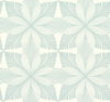 Roulettes Cream & Blue Wallpaper, by York Wall, 27' length x 2'3" width x 0.02" depth thumbnail 1
