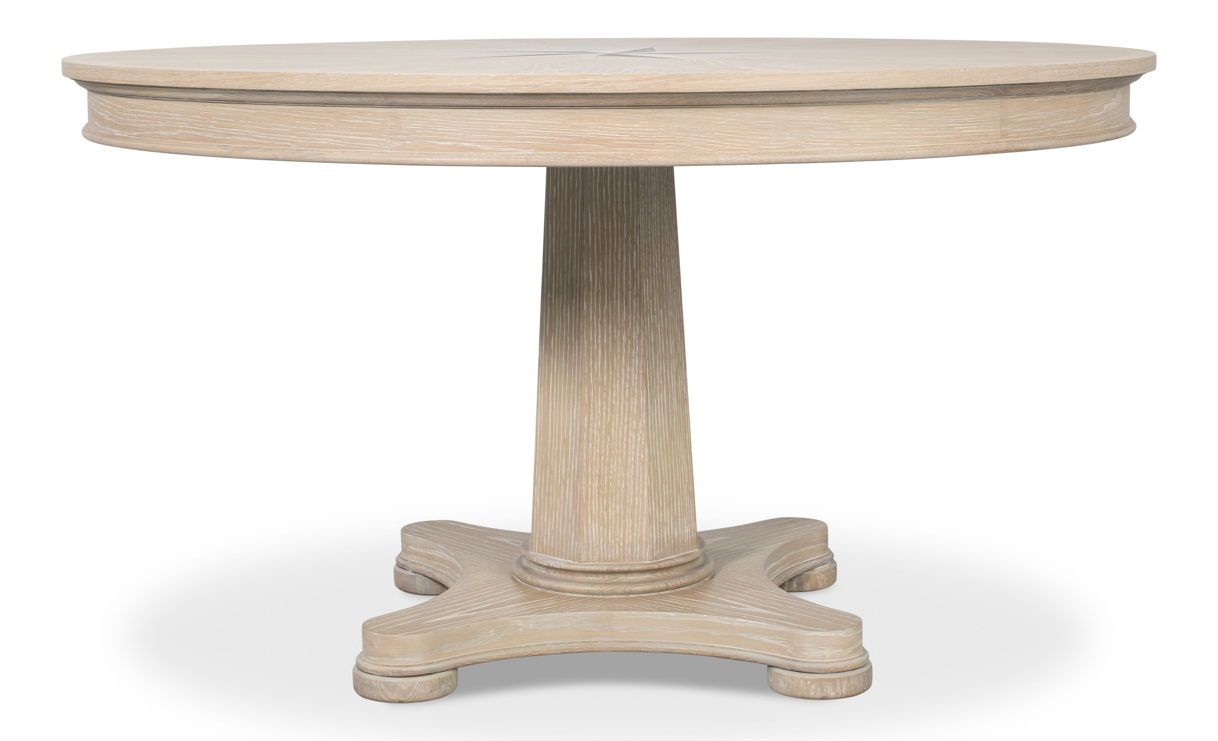 Samuel Dining Table, by Sarreid, 54" length x 54" width x 30" height View 3