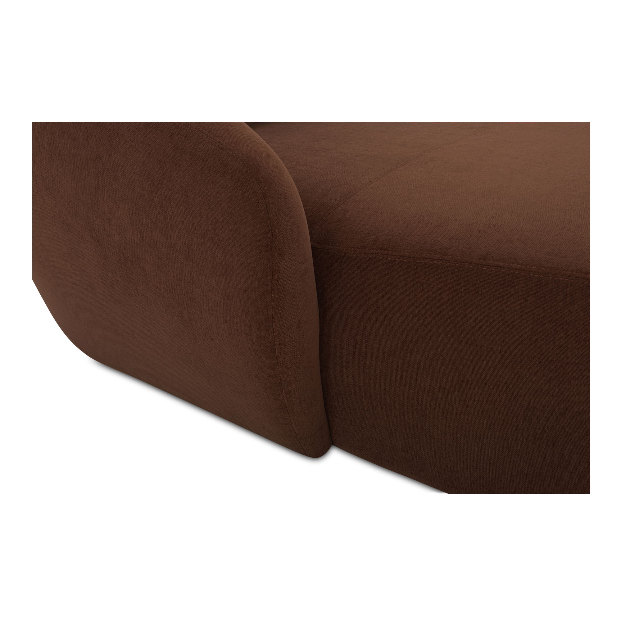 Amelia Nook Modular Left Sectional Chestnut large image 