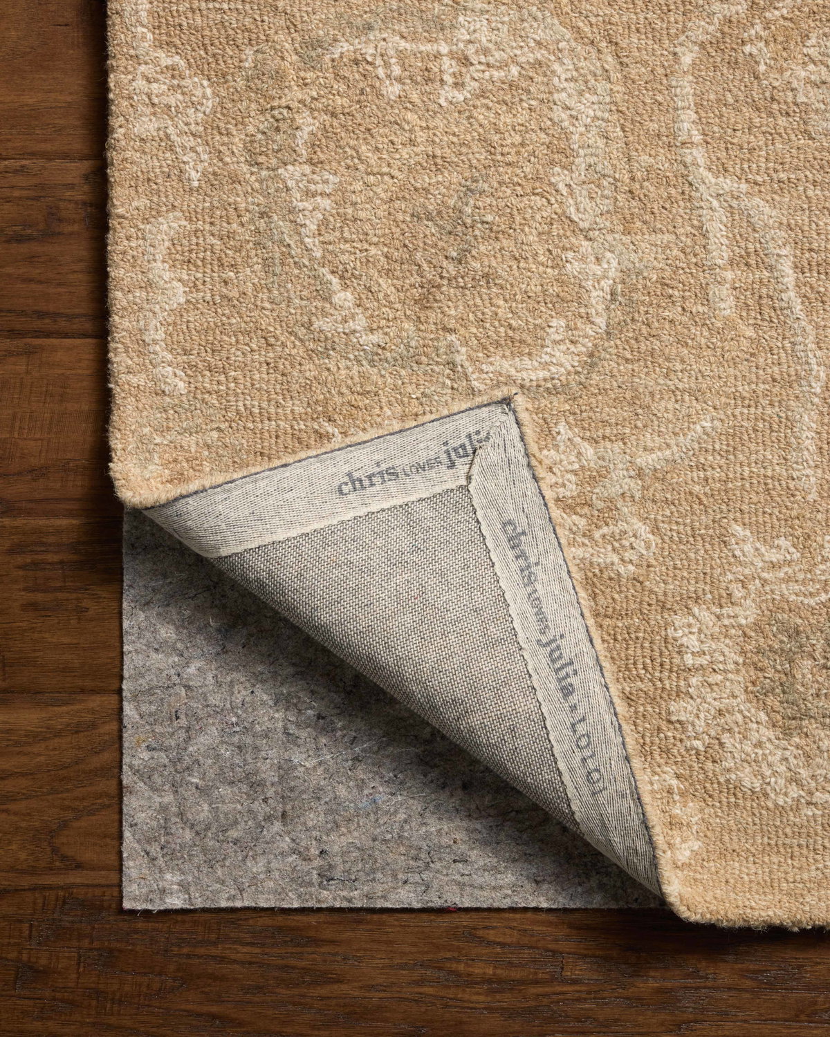 Chris Loves Julia x Loloi Dorothea Rug, 1'6" length x 1'6" width View 6
