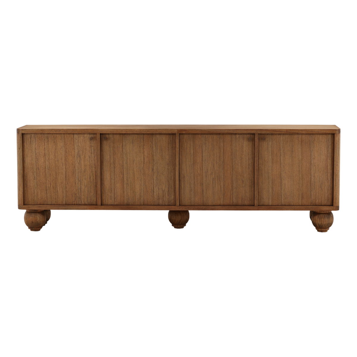Madden Sideboard Brown, Sideboards & Buffet by Dovetail, 98.5" width x 32.08" height x 17.72" depth View 2
