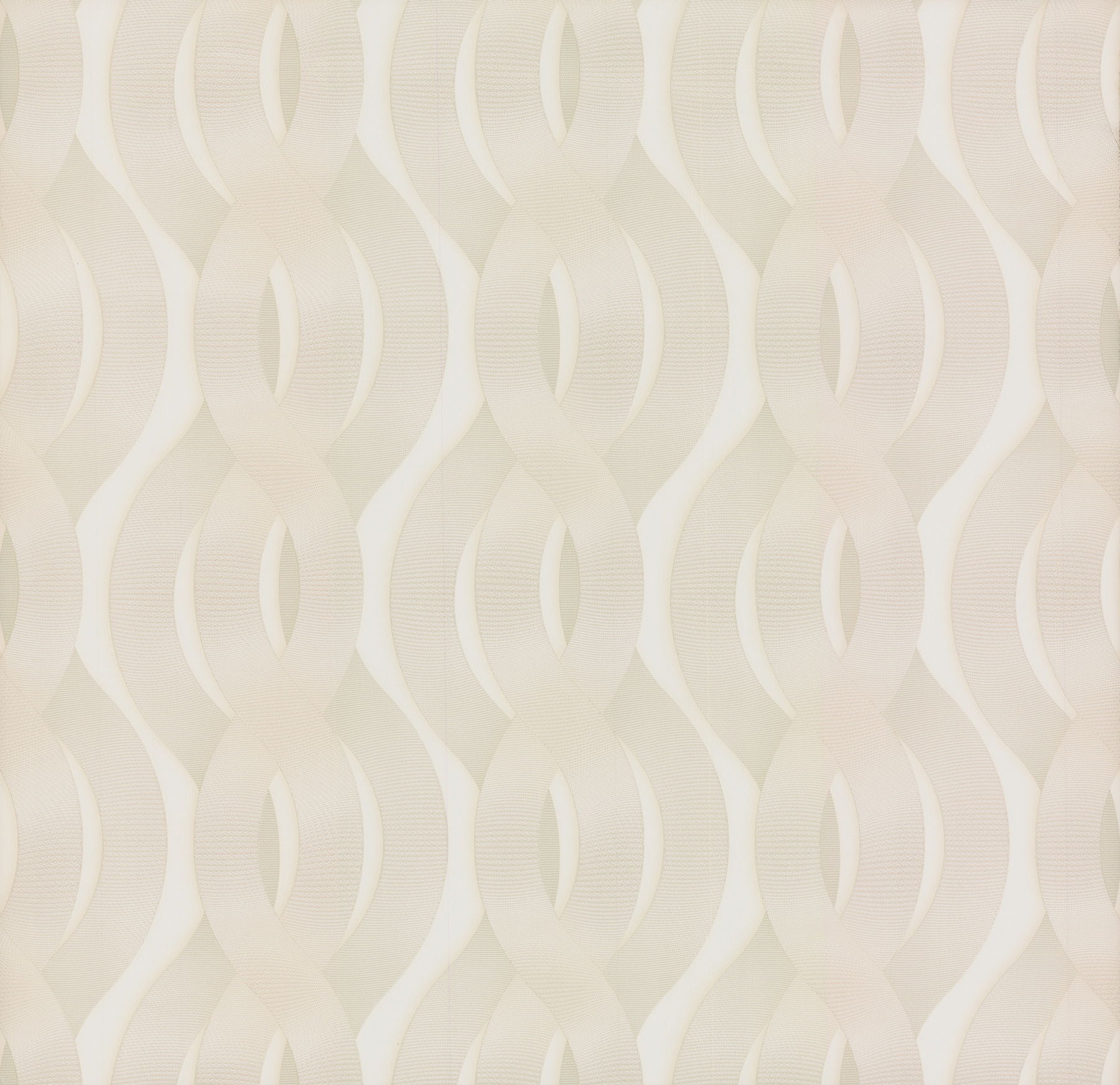 Nexus White & Cream Metallic Wallpaper, by York Wall, 34'6" length x 2'3.56" width x 0.02" depth View 1