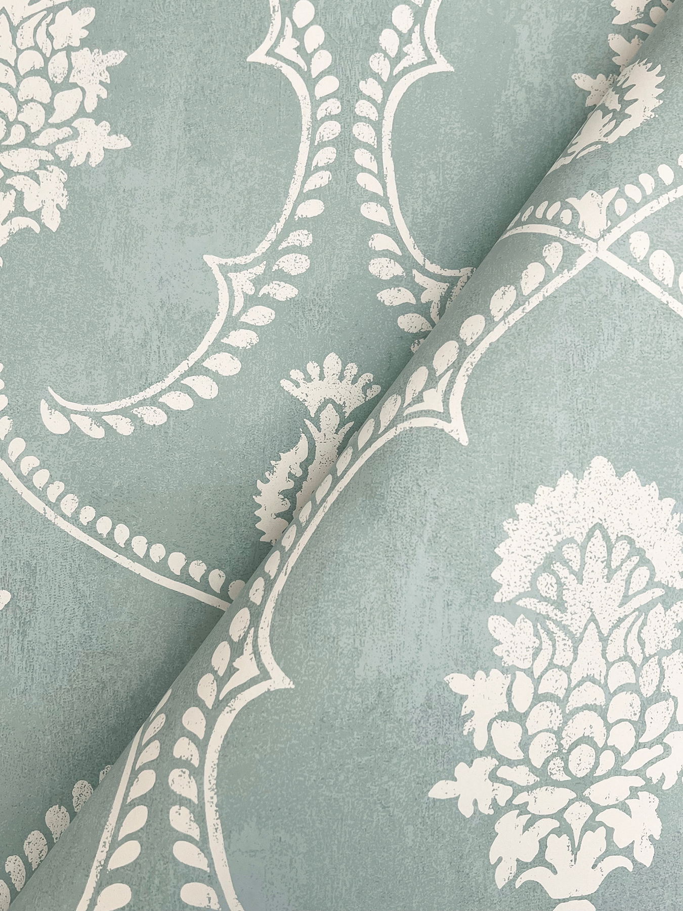 Royal Damask Jade Wallpaper large image 