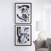 Winterland Abstract Prints Set/2, Painting by Uttermost, 30.75" width x 38.75" height x 2" depth thumbnail 2