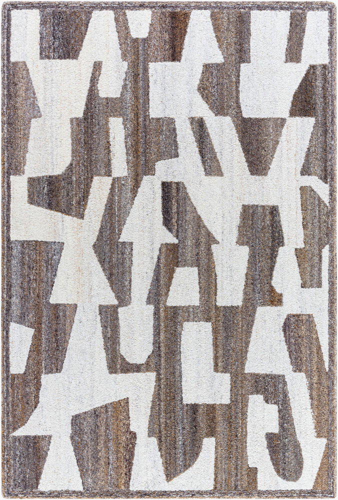 Andes Handmade Rug, by Surya, 1'6" length x 1'6" width