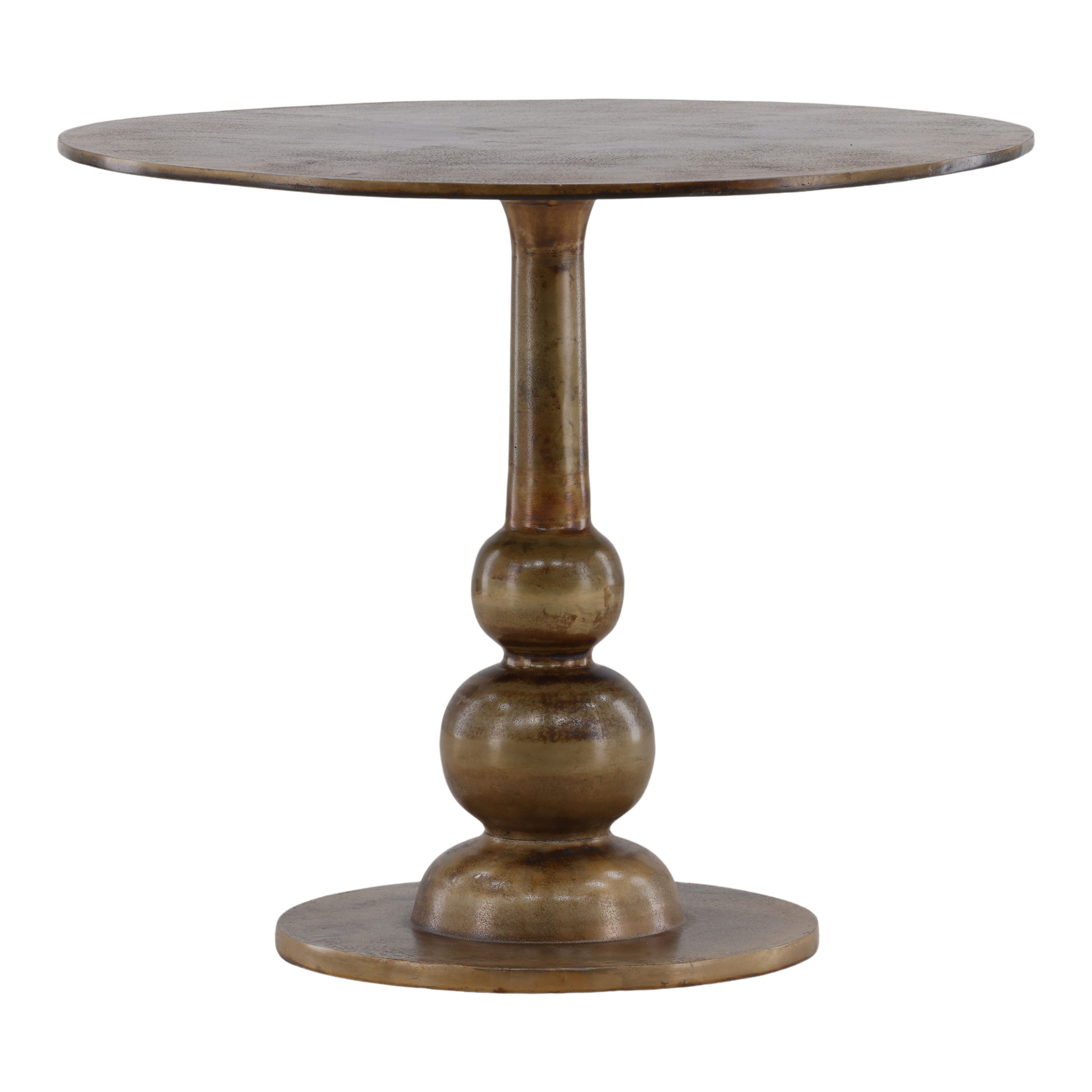 Ansari Bistro Table Brass large image 
