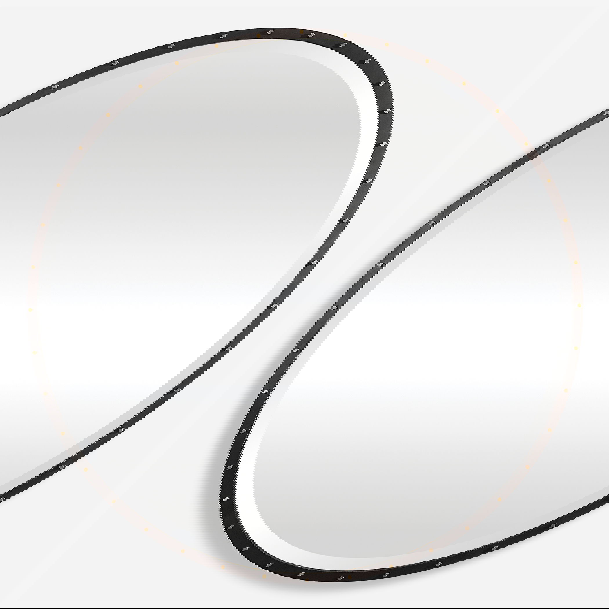 Benedo Round Mirror, by Uttermost, 42" width x 42" height x 1.5" depth View 1