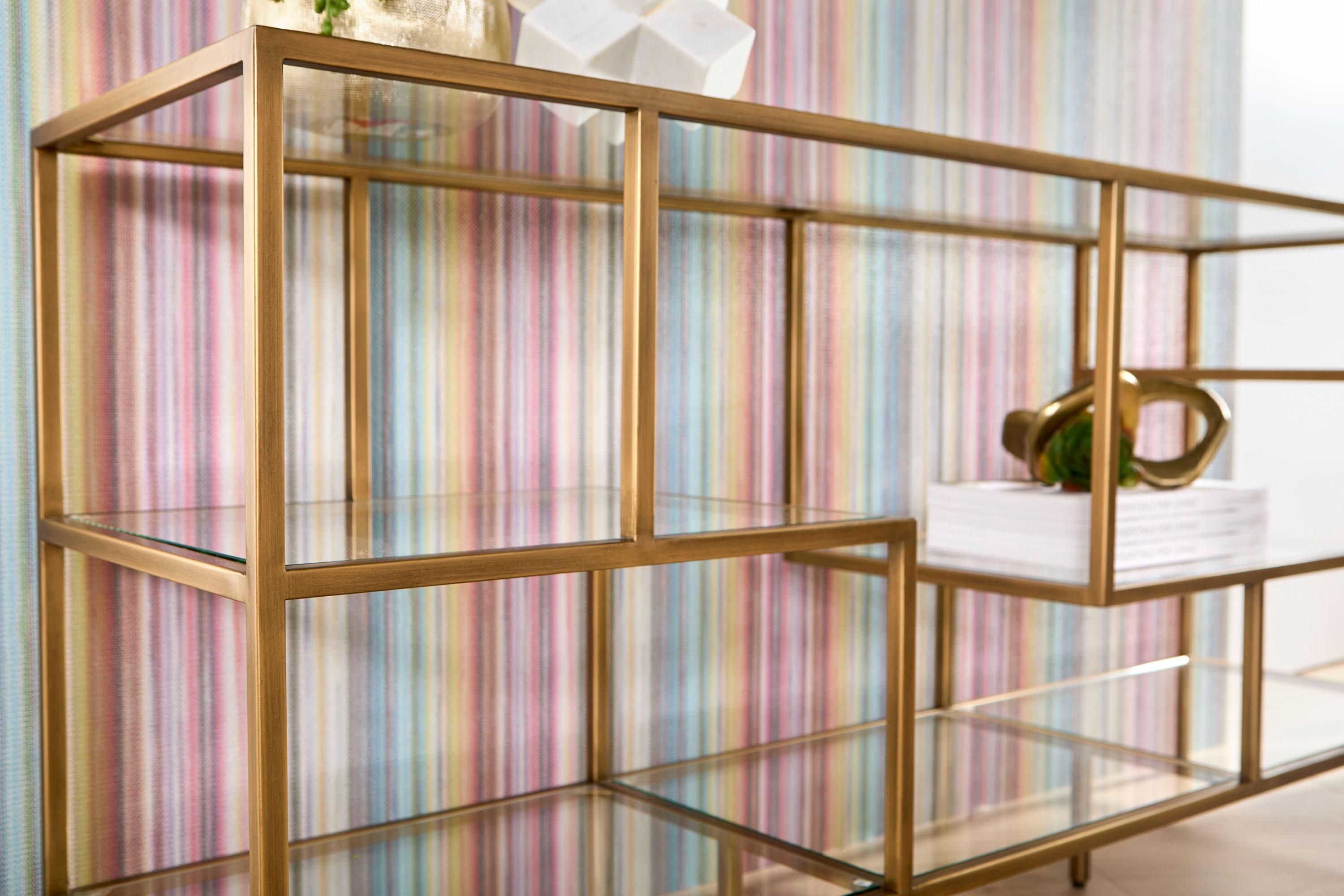 Beakman Low Bookcase, Console Table by Essentials for Living, 59" width x 28.5" height x 16" depth View 9