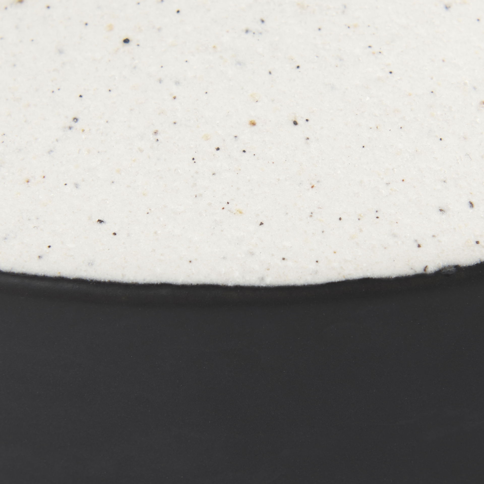 Burton 8.3H Small White and Black Ceramic Jug Vase, Decorative Jar by Mercana, 6.1" length x 6.1" width x 8.27" height View 10