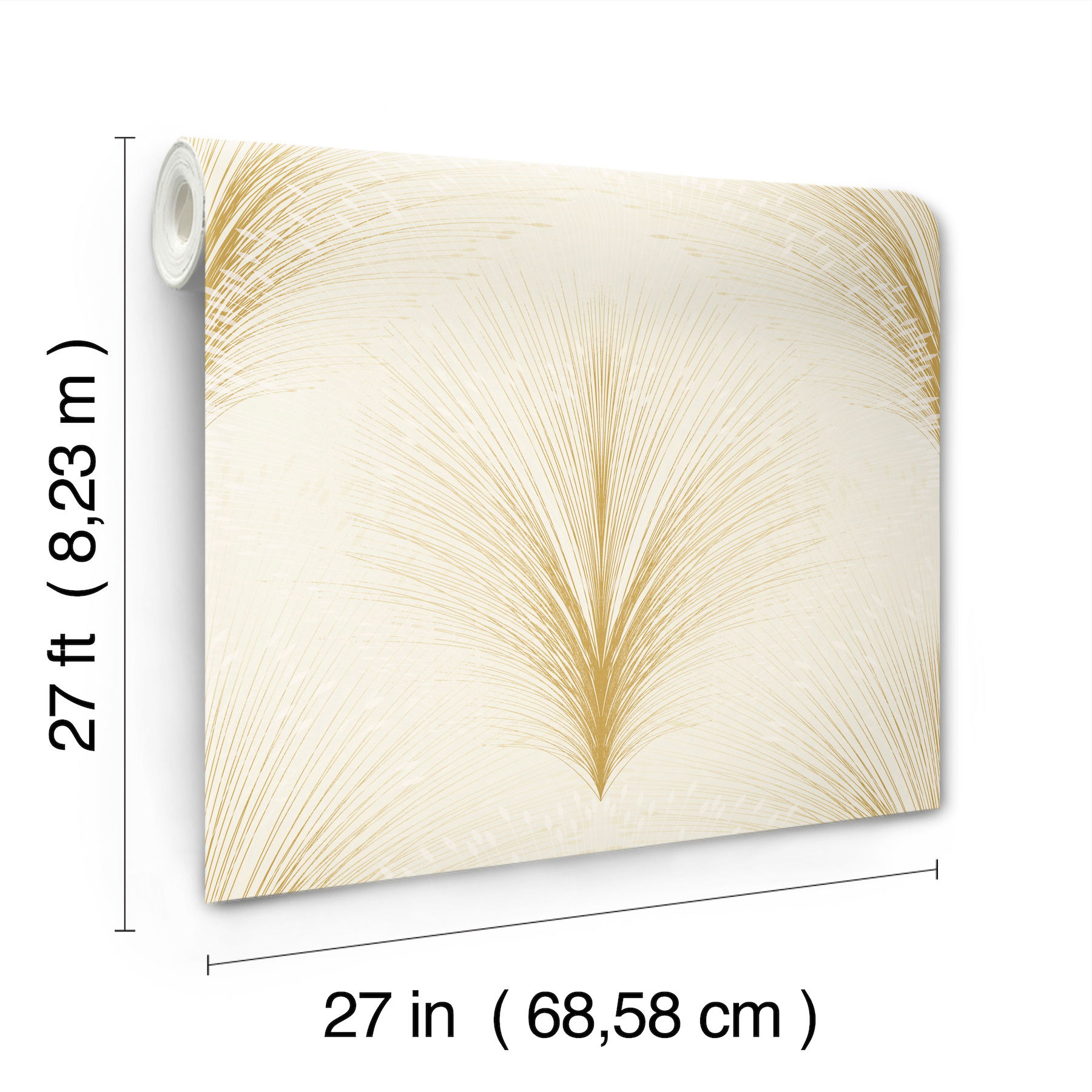 Papyrus Plume Ivory Wallpaper Papyrus Plume Ivory Wallpaper large image