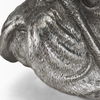 Bruno (Set of 2) 5L x 5W Silver American Bulldog Bookends, by Mercana, 4.84" length x 4.72" width x 5.51" height thumbnail 11