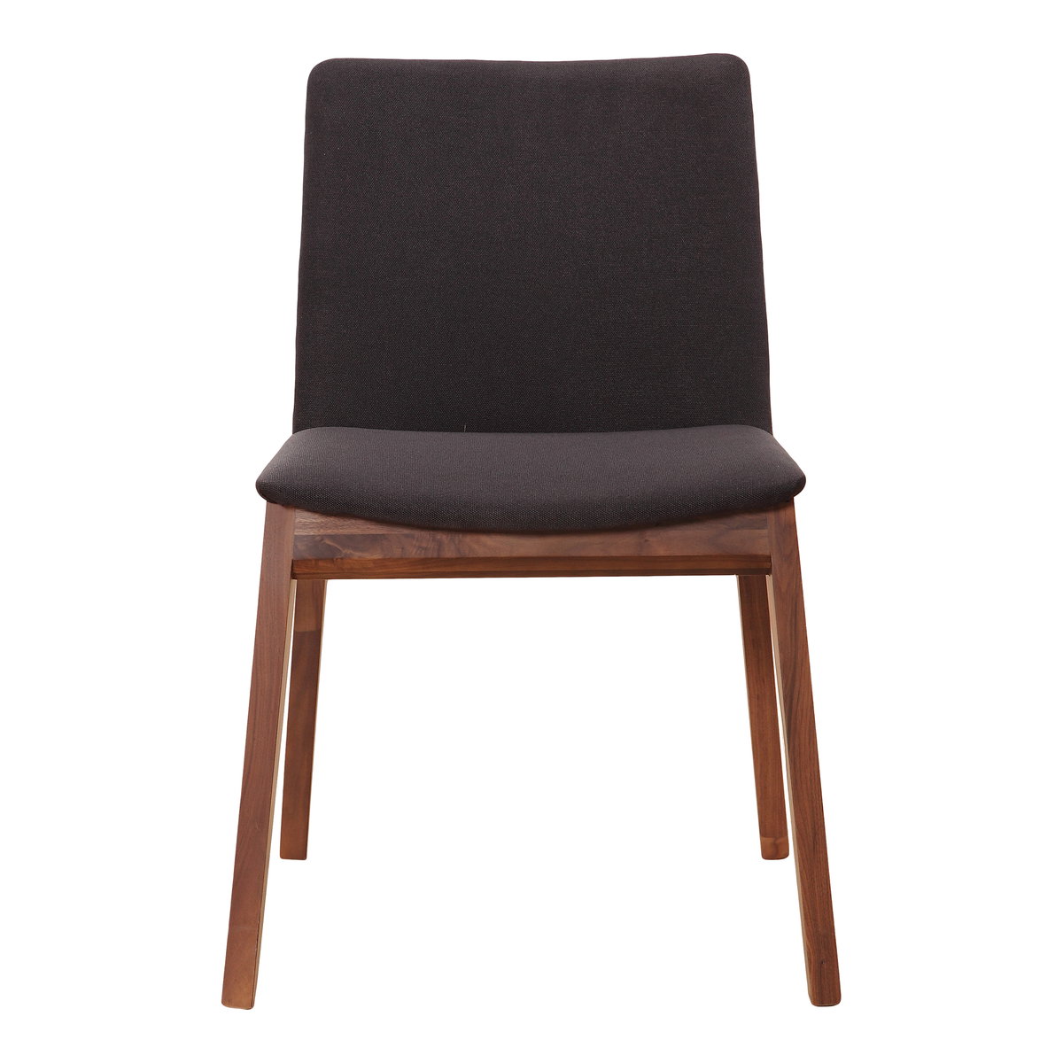 Deco Dining Chair Black- Set Of Two, by Moe's Home, 21.25" width x 30.75" height x 22" depth View 3