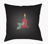 Candle Light Accent Pillow, Decorative Pillow by Surya, 18" length x 18" width thumbnail
