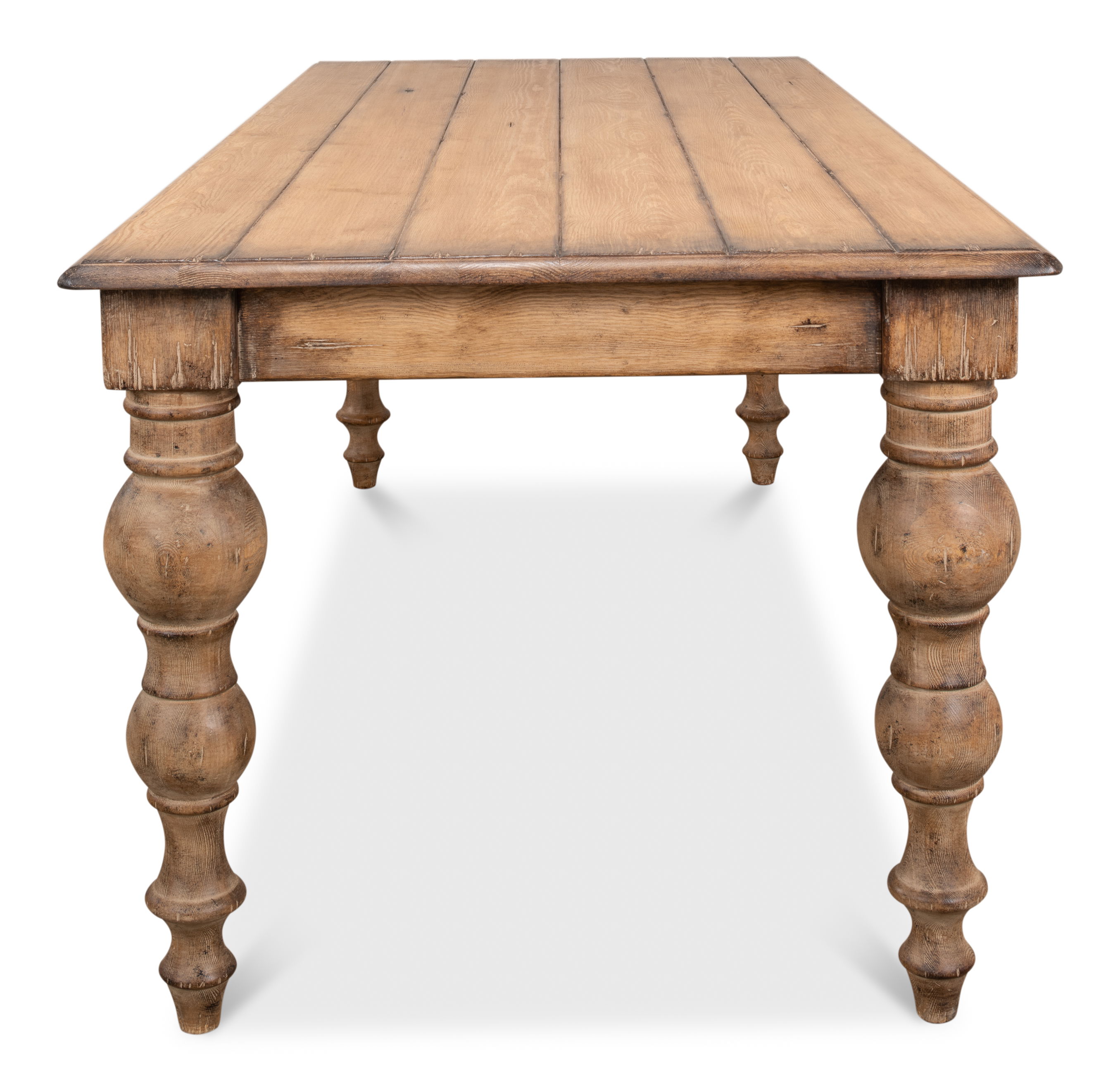 Bixby Dining Table, by Sarreid, 84" length x 37" width x 31" height View 3