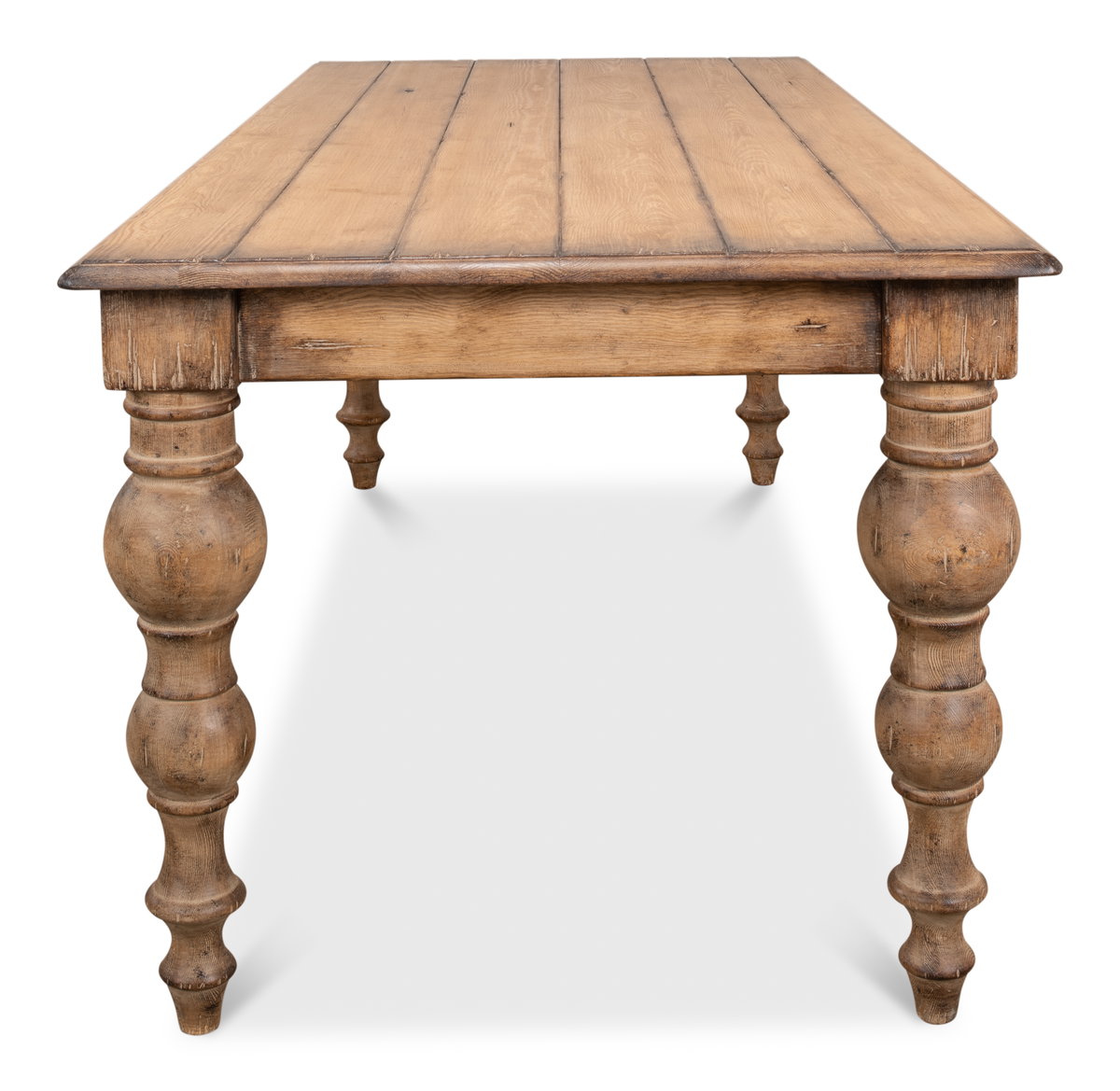 Bixby Dining Table, by Sarreid, 84" length x 37" width x 31" height View 3