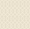 Pearl Cream & Silver Metallic  Luscious Wallpaper, by York Wall, 27' length x 2'3" width x 0.02" depth thumbnail 1