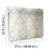 Modern Ombre Damask Beige Wallpaper thumbnail 2