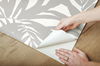 Bali Leaves Metallic Peel & Stick Wallpaper thumbnail 5