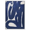 Blue 4 1 (Blue Spackle), Art by Oliver Gal,  24x36 thumbnail 1