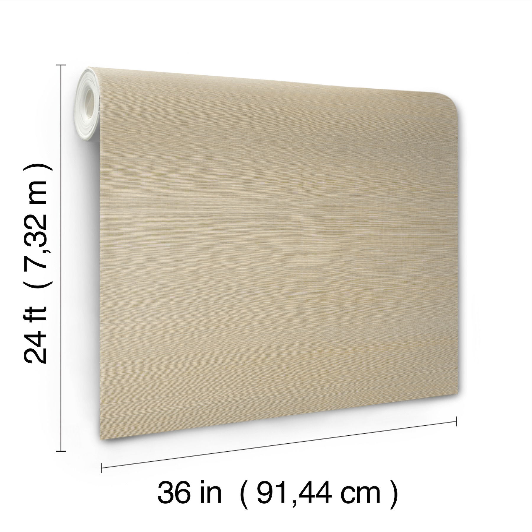 Maguey Sisal Almond Wallpaper large image 